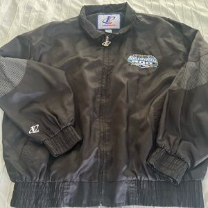 Vintage logo athletic jacket from the 1997 Brickyard 400. Size XL